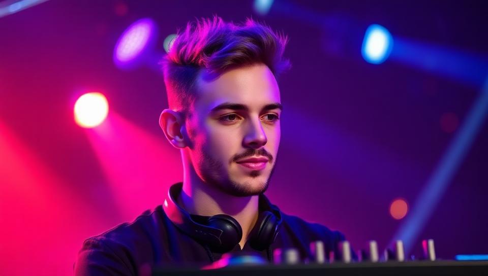 DJ Eric Rhodes performing at a live event